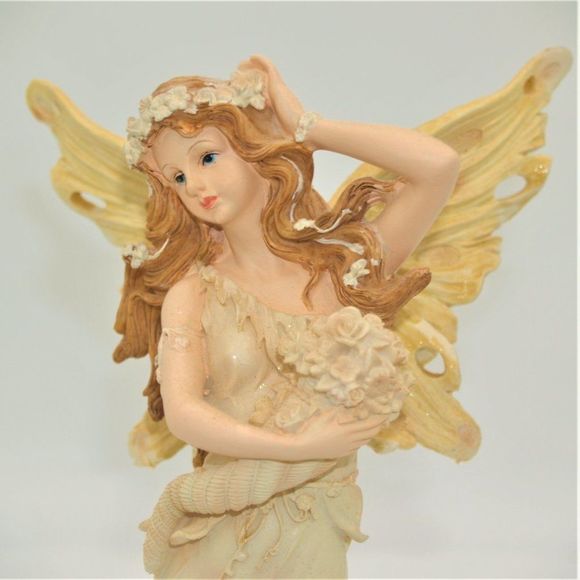 Vintage Accents 2vintage Beautiful Resin Pixie Fairy Statue Poshmark